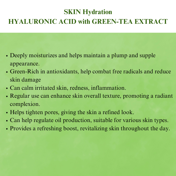 SKIN Hydration Hyaluronic Acid With Green-Tea Extract